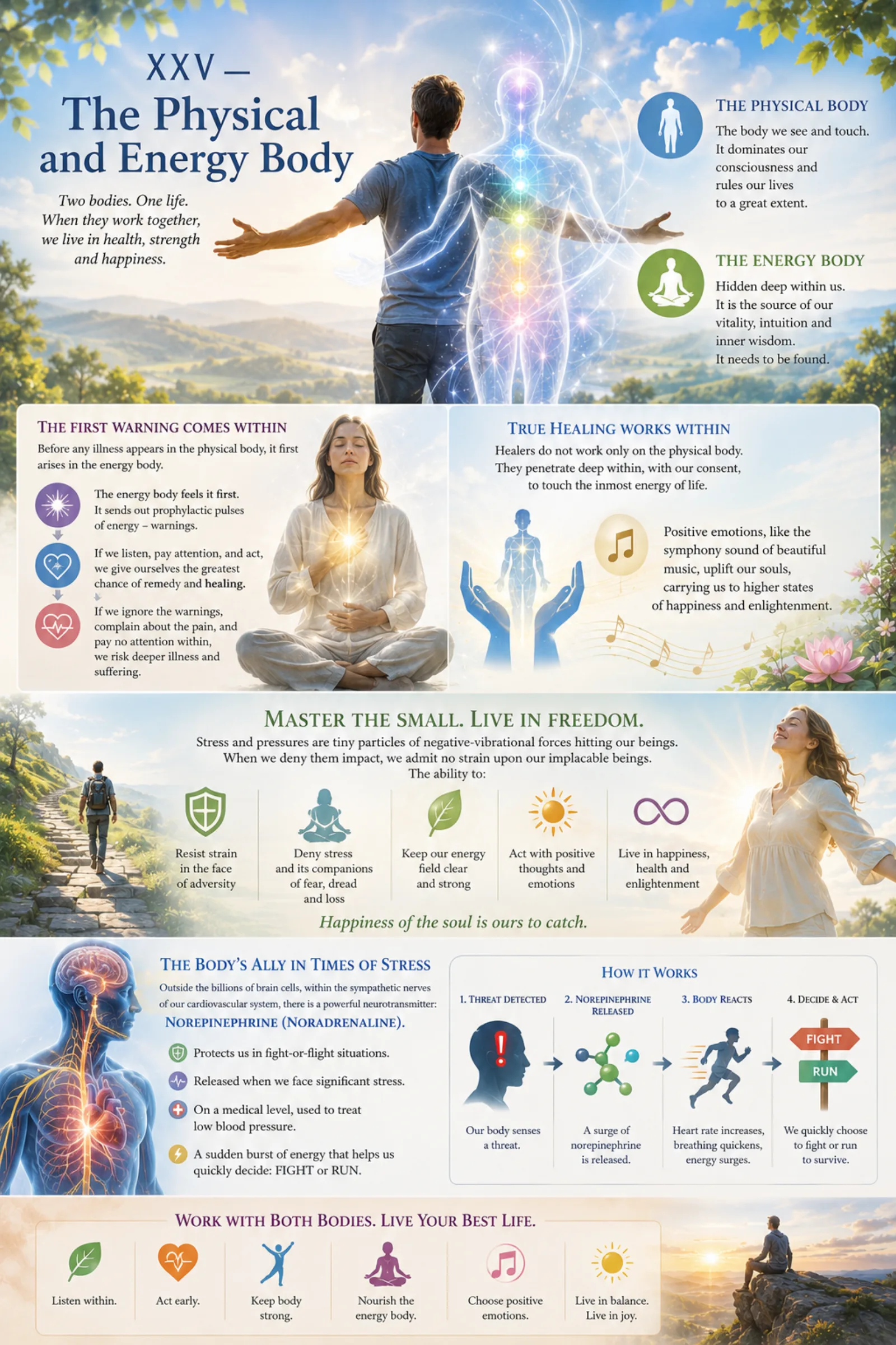 XXV — The Physical and Energy Body
