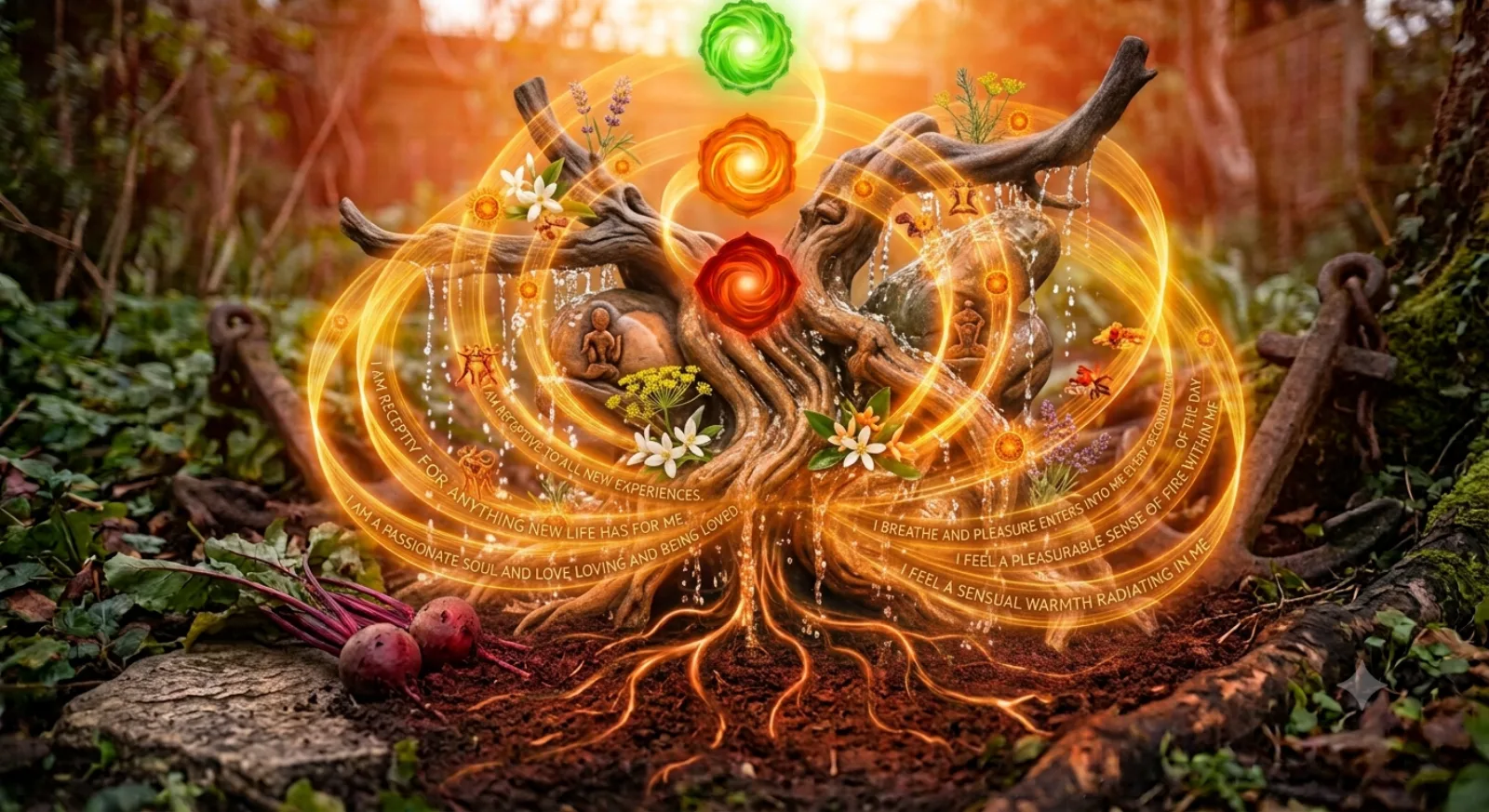 XXXIV — Sacral Chakra Affirmations
