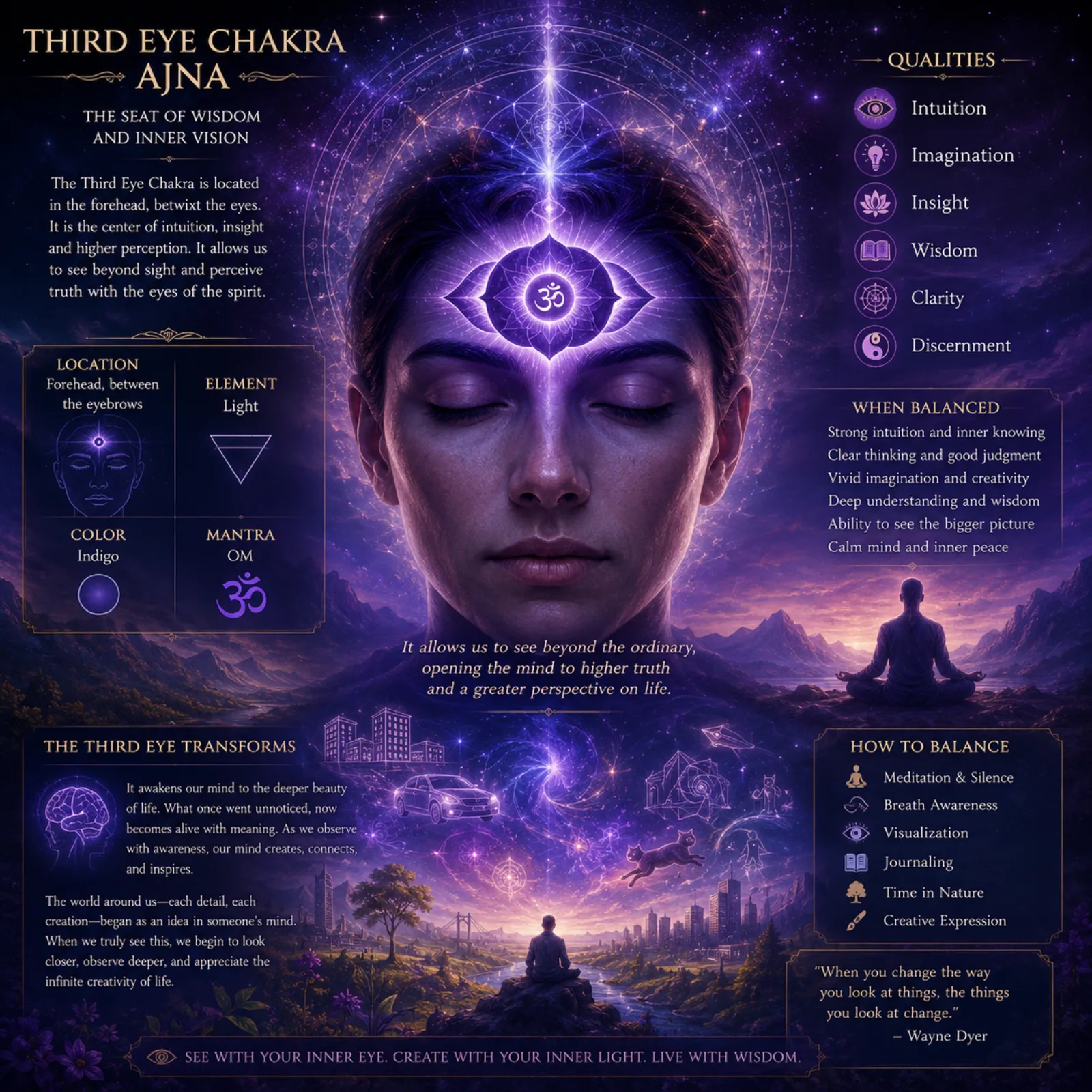 XLII — The Third Eye Chakra