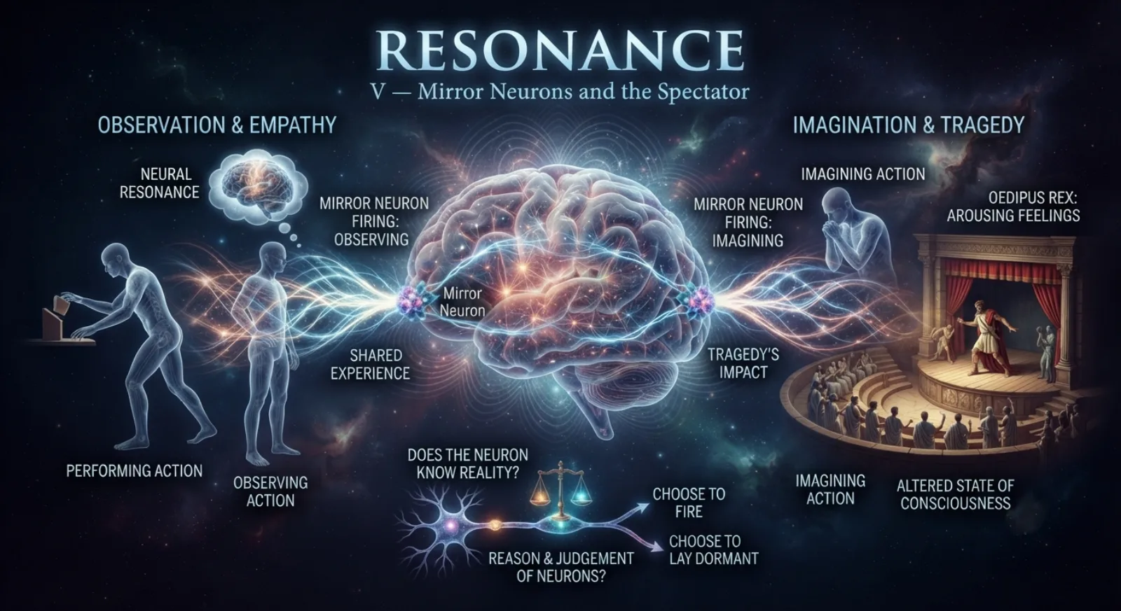 V — Mirror Neurons and the Spectator