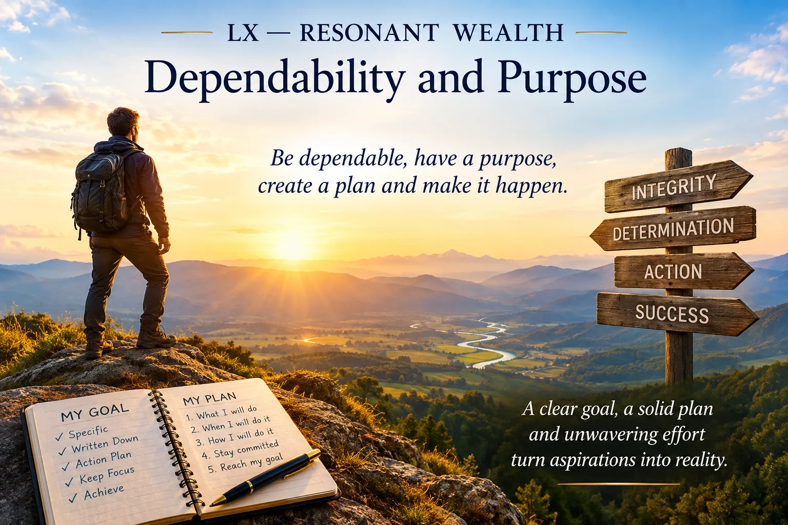 LX — Resonant Wealth – Dependability and Purpose