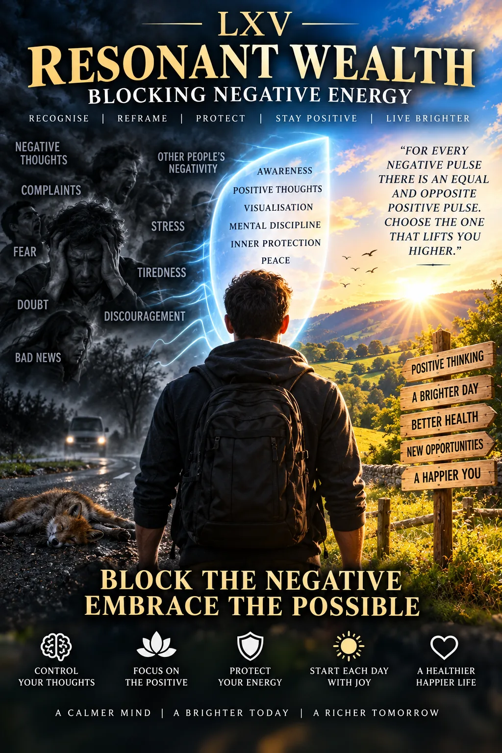 LXV — Resonant Wealth – Blocking Negative Energy