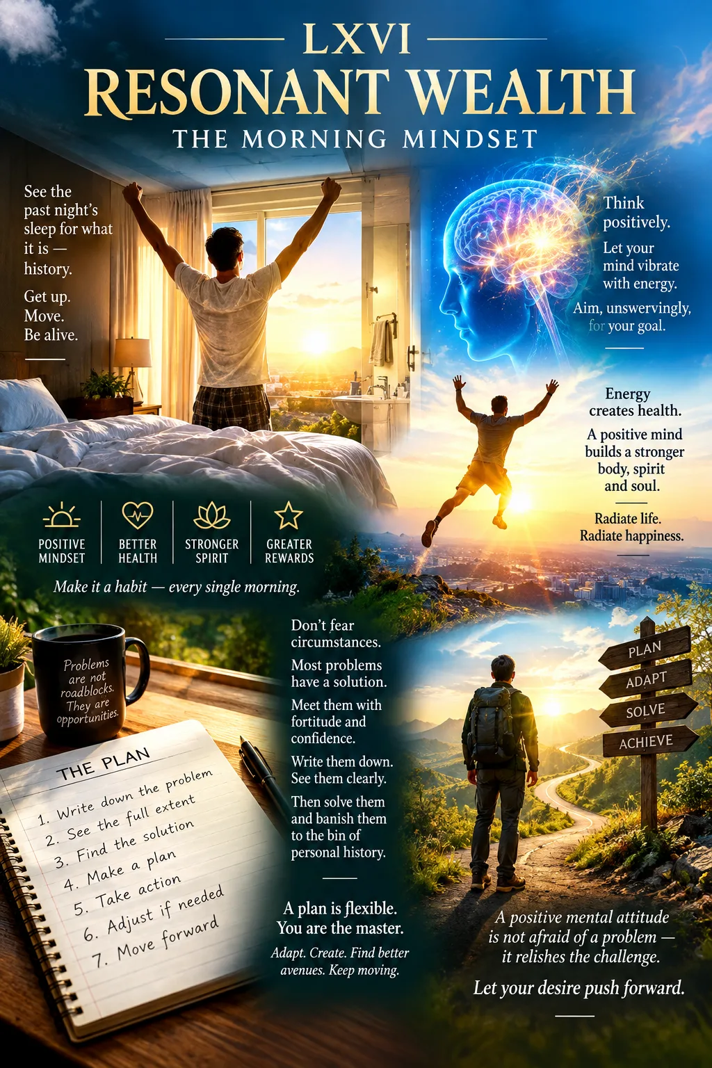 LXVI — Resonant Wealth – The Morning Mindset