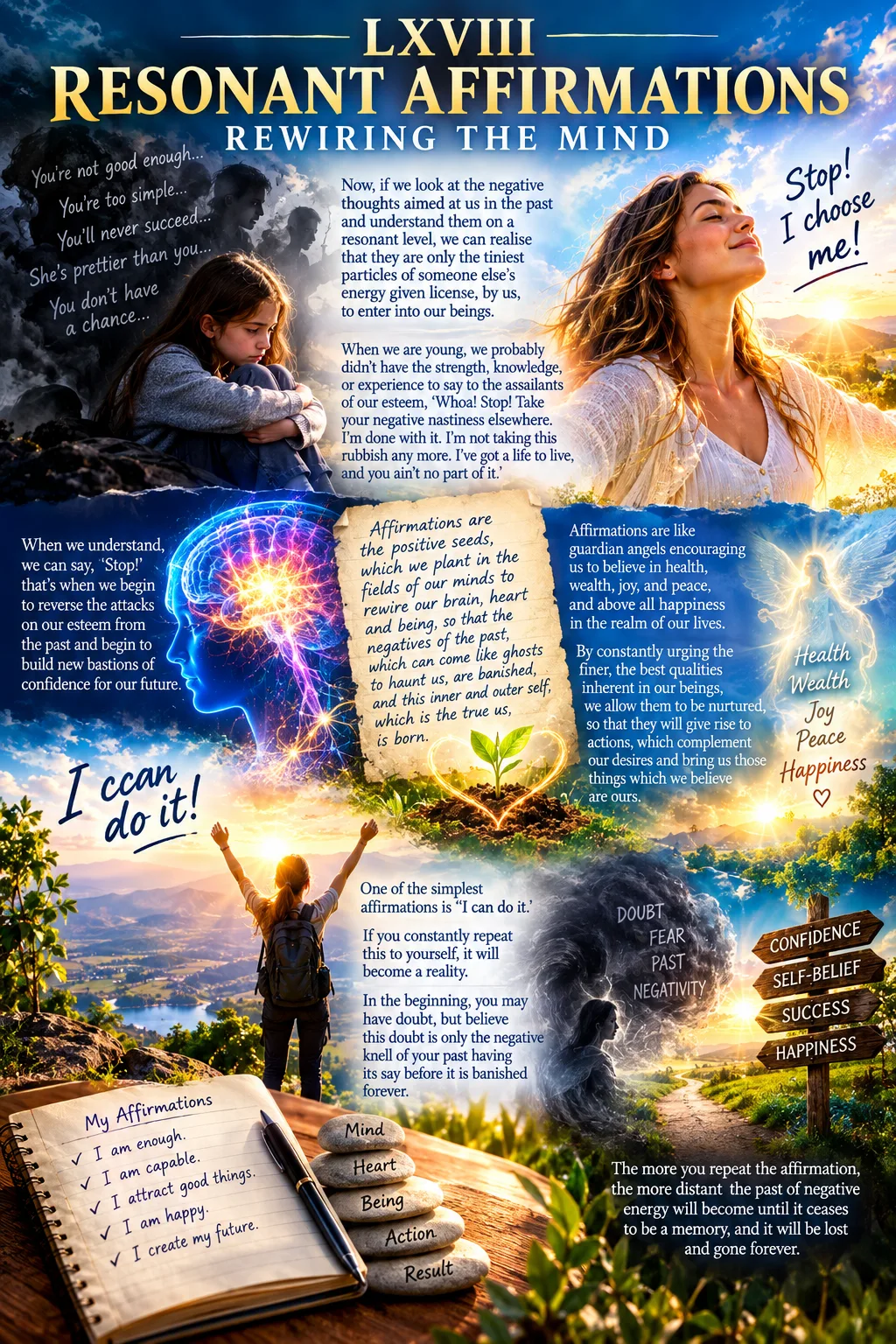 LXVIII — Resonant Affirmations – Rewiring the Mind